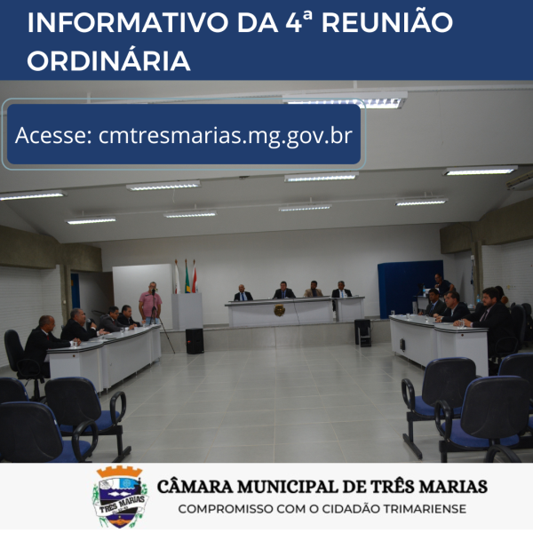 INFORMATIVO DA 04ª REUNIÃO ORDINÁRIA REALIZADA EM 06/02/2023