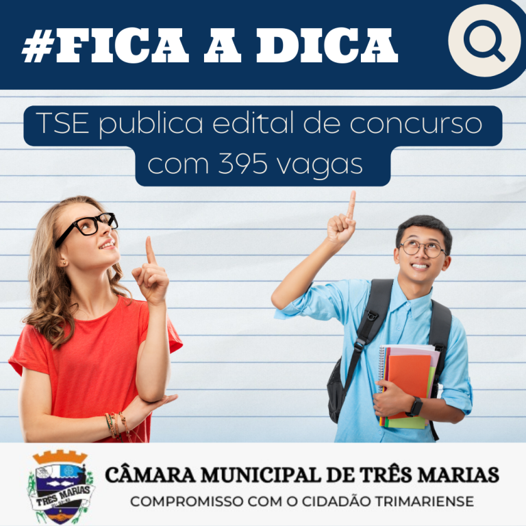 #FICA A DICA: TSE publica edital de concurso com 395 vagas